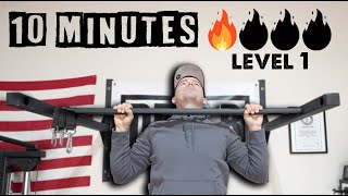 10 min BEGINNER Pull Up Workout | Follow Along | 1 - 5 Rep Range | Michael Eckert