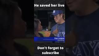 Baseball Player Saves 🎤 a Journalist 🎤 at The last Minute ⚾⚾
