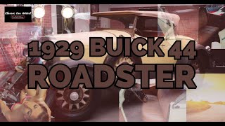 Test Drive 1929 Buick 44 Roadster SOLD Classic Car Addict