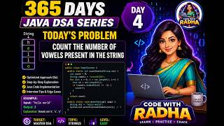 Count Number of Vowels in a String | Java DSA Day 4 🚀