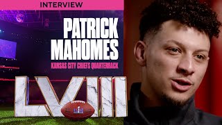 Patrick Mahomes SUPER BOWL INTERVIEW with Nate Burleson | CBS Sports