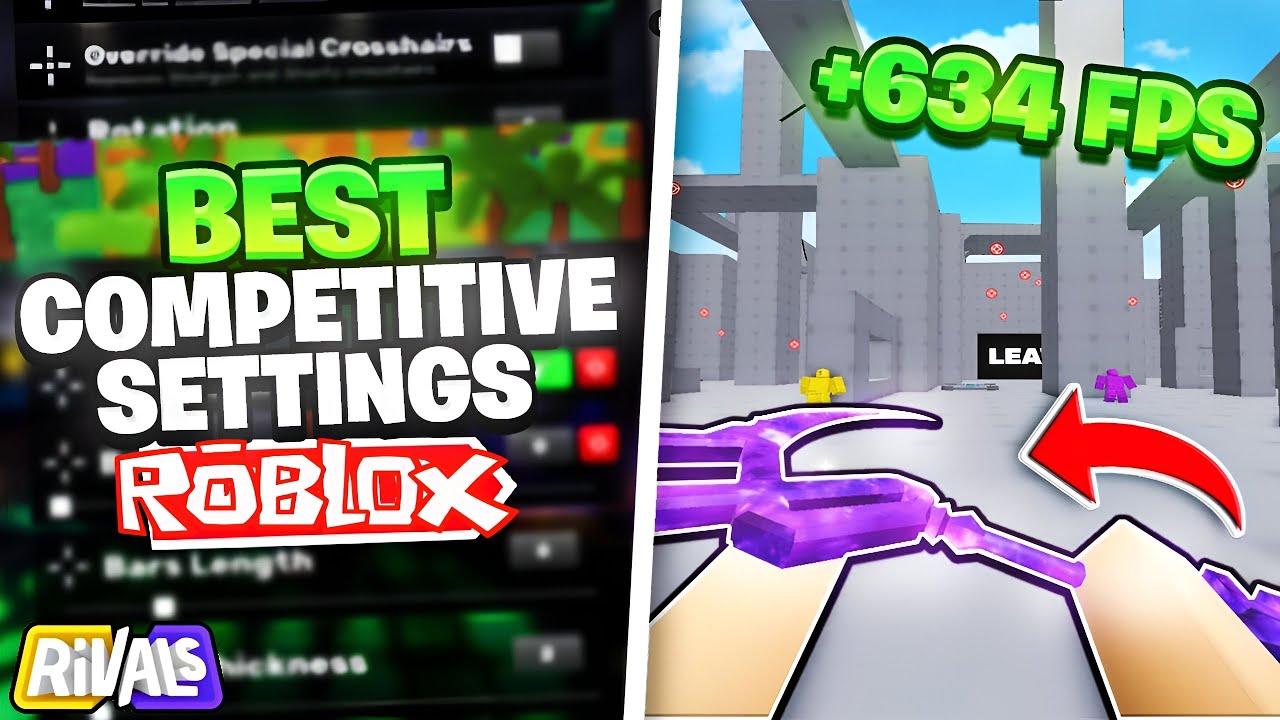 рџ How To Get Best Roblox Rivals Settings For Fps And Pvp Youtube