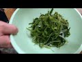 how to cook korean seaweed stems in garlic side dish korean banchan oppacookshere 미역줄기 볶음