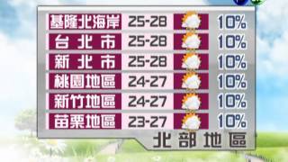 2012.11.25 華視午間氣象 謝安安主播