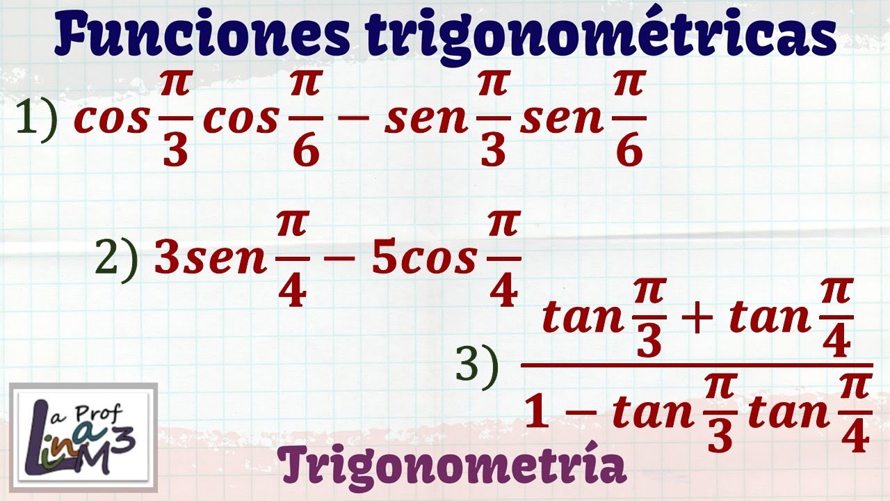 Funciones Trigonométricas Y Valor Exacto De Las Expresiones ...