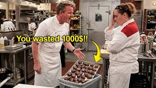 When Hell’s Kitchen Chefs Wasted THOUSANDS Of Dollars!