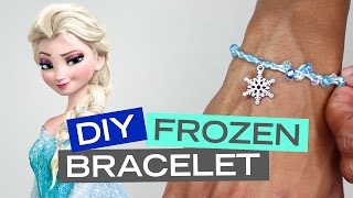 Disney's Frozen Snowflake DIY Bracelet