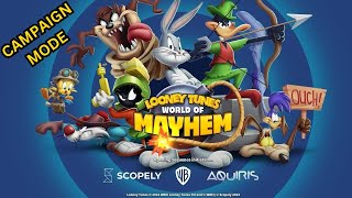 LOONEY TUNES WORLD OF MAYHEM GAMEPLAY: CAMPAIGN MODE : LOONEY TUNES GAME