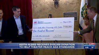 Keith-Albee receives $100K donation to help theater reach ADA standards