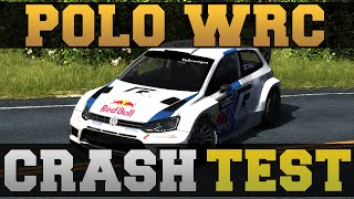 BeamNG.Drive - Volkswagen Polo WRC (Crash test)