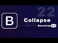 Collapse in Bootstrap 4.3 - (22)