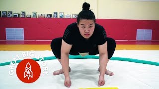 Mongolia’s Sumo Queen