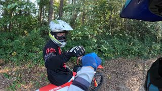 Moto Monday 🤙🤘Ripping around Waters Pond and the Radford Ranch. YZ250X & CRF250X. 10-28-24