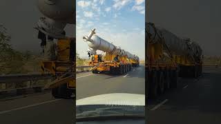 Heavy Equipment Transport On Indian Road | Eicher Motors | Long Truck