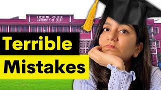 Don't Make These 5 Mistakes in College! ⚠️