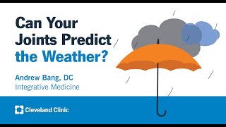 Can Your Joints Predict the Weather? | Andrew Bang, DC