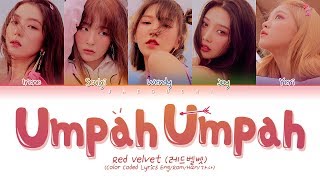 RED VELVET (레드벨벳) - Umpah Umpah (음파음파) (Color Coded Lyrics Eng/Rom/Han/가사)