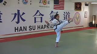 Blue Belt Form Hap Ki 2