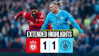 Liverpool 1-1 Man City EXTENDED HIGHLIGHTS | Mac Allister’s penalty cancels out
