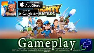 Mighty Battles Android iOS Gameplay - Division 1: Hidden Fortress