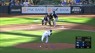 Mike Zagurski | Milwaukee Brewers | Strikeouts (2) MLB 2018