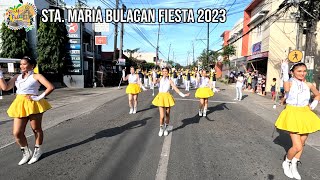 Banda 69 of Pulong Buhangin in Sta. Maria Bulacan Fiesta 2023 Parade