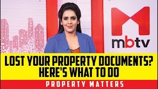 Lost your property documents? Here's what to do.  (Policy Matters S01E95)