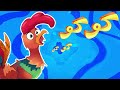 أغنية الديك كو كو كو كو - أغاني أطفال -  قناة أسرتنا