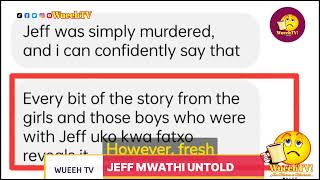 DAVY KAMOKO & SAMIDOH SHOCKED BY THESE DETAILS REVEALED BY DCI ABOUT DJ FATXO IN JEFF MWATHI CASE