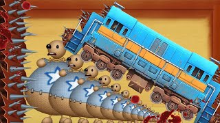 The Big Buddy vs Crazy Train | Kick The Buddy