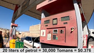 The cheapest petrol in the world is in Iran 1 liter = $0 019