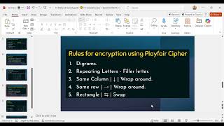 Lec-16 - Network Security - (Playfair Cipher)