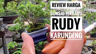 VIDEO 68 || REVIEW HARGA BONSAI RUDY KARUNDENG JULI 2022