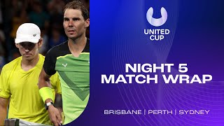 Night 5 Match Wrap | United Cup 2023