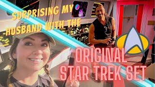 SURPRISING MY HUSBAND WITH THE STAR TREK ORIGINAL SET