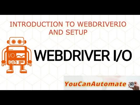 Webdriverio Tutorial Introduction To Webdriverio And Setup Episode