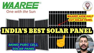 waaree solar panel 445watt