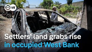 Israel makes record land seizures in occupied West Bank | DW News