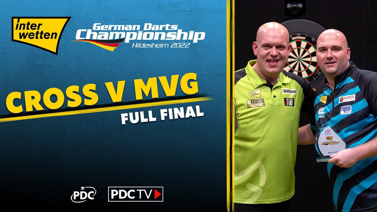 Cross v Van Gerwen | Final | 2022 German Darts Championship