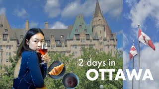 48 HOURS in OTTAWA, CANADA VLOG 🇨🇦  - the perfect mix of historical sights and lots, LOTS of parks