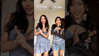 Wearing vs Styling by KRIS #fashiontrends #ytshorts ion