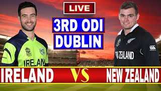 Ireland Vs New Zealand 3rd Odi Live | Nz Vs Ire 3rd Odi Live | Nine Sports Live