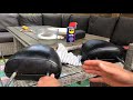 How to remove sticky stuff from leather