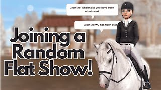 Joining a Flat Show for the First Time! (it was chaos) || Star Stable Online