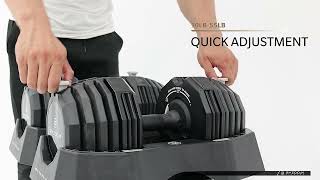 Classic Series 55LB Adjustable Dumbbell