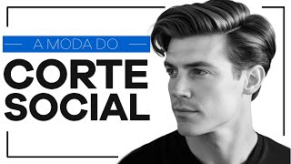 CORTE SOCIAL é TENDÊNCIA PARA 2025? | CORTE de CABELO MASCULINO