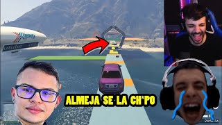 EL CARA A CARA MÁS ÉPICO  ALMEJITA ENFADO MÁXIMO😡   FACE TO FACE NEXXUZ Y LOS ARKEANOS GTA 5