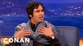 Kunal Nayyar Wants To Be Hairless As An Olympic Swimmer | CONAN on TBS