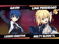 Glitch Infinite Top 8 - Gavin (Ciel) Vs. Link Pendrago (Saber) Melty Blood: Type Lumina