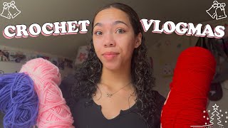 CROCHET VLOGMAS🎄🧶 25 Days of Crocheting!